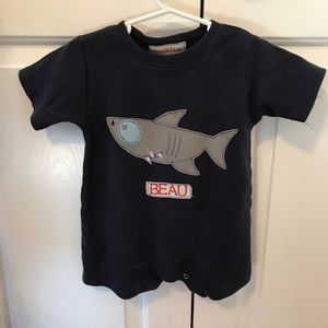Shade Kids Once Piece Shark Suit for Beau 18-24 mo